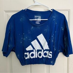 Adidas Custom Made Fitted Crop Top